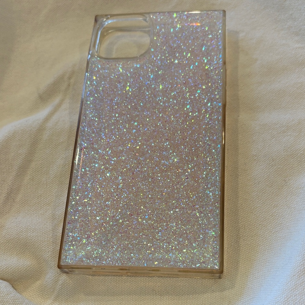 Glitter Sparkle Phone Case - Silver